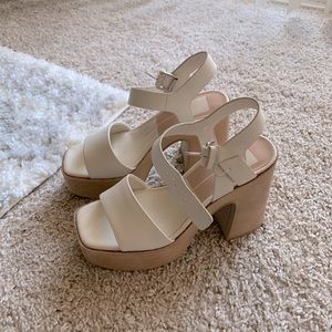 Dolce vita size 6 platform sandals